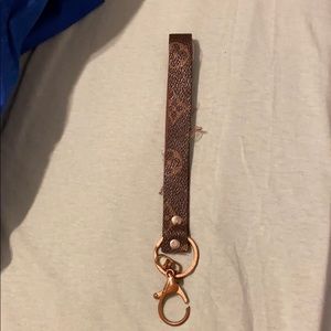 Louis Vuitton look alike key chain